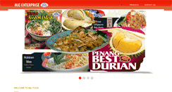 Desktop Screenshot of mjcfood.com.au